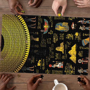 Ancient Egypt and Hieroglyphs Puzzle