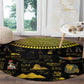 Ancient Egypt and Hieroglyphs Round Carpet