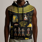 Ancient Egypt and Hieroglyphs Sleeveless Hoodie - African Pride
