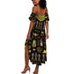 Ancient Egypt and Hieroglyphs Summer Maxi Dress