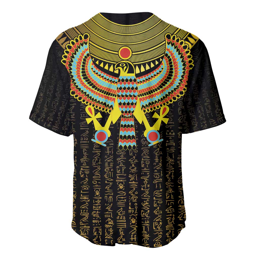 Ancient Egyptian Baseball Jersey Symbol of Horus The Falcon God