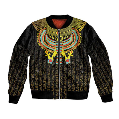 Ancient Egyptian Bomber Jacket Symbol of Horus The Falcon God