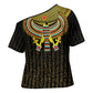 Ancient Egyptian Cross Shoulder Shirt Symbol of Horus The Falcon God
