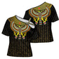 Ancient Egyptian Cross Shoulder Shirt Symbol of Horus The Falcon God