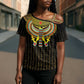Ancient Egyptian Cross Shoulder Shirt Symbol of Horus The Falcon God