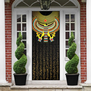 Ancient Egyptian Door Cover Symbol of Horus The Falcon God