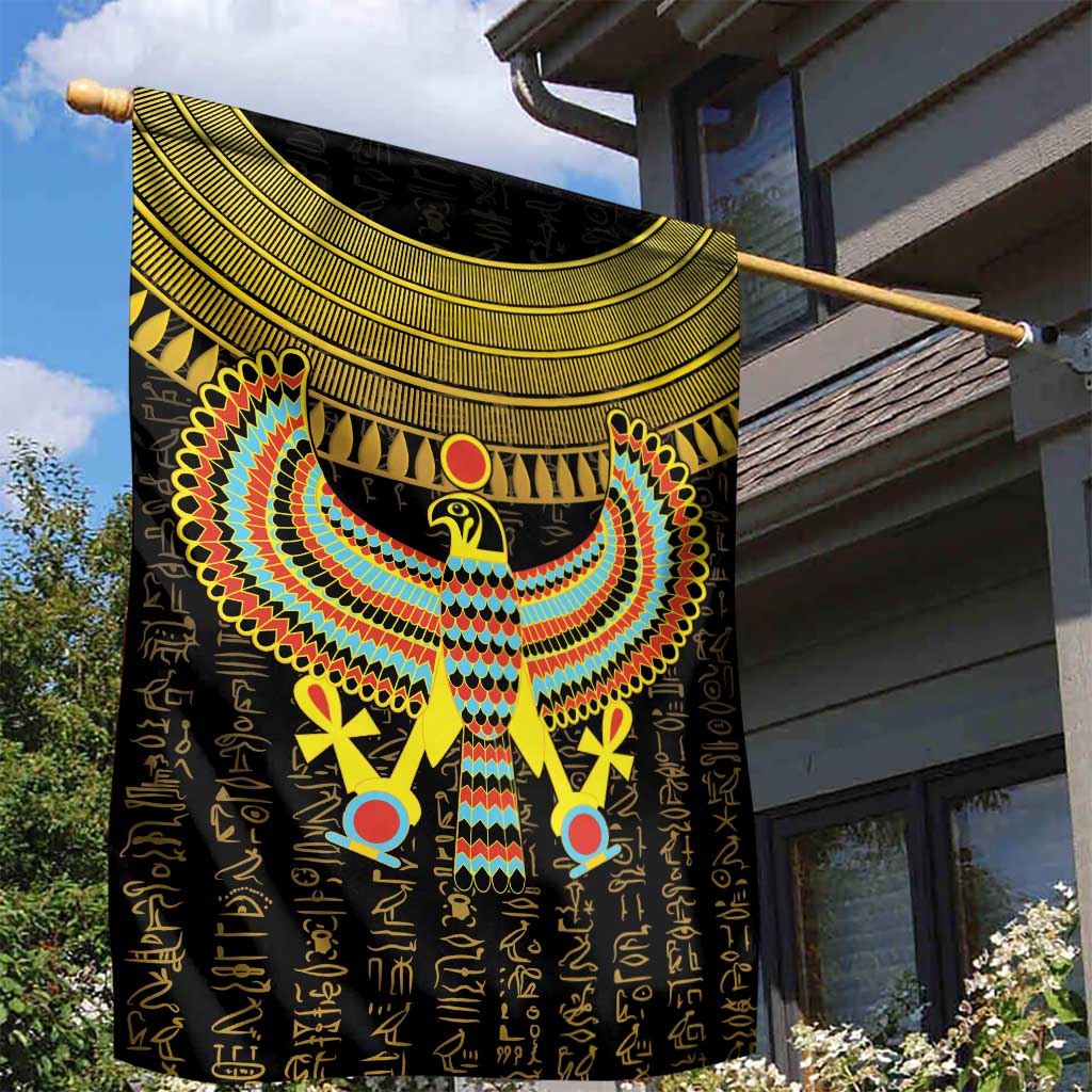 Ancient Egyptian Garden Flag Symbol of Horus The Falcon God