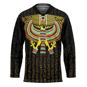Ancient Egyptian Hockey Jersey Symbol of Horus The Falcon God