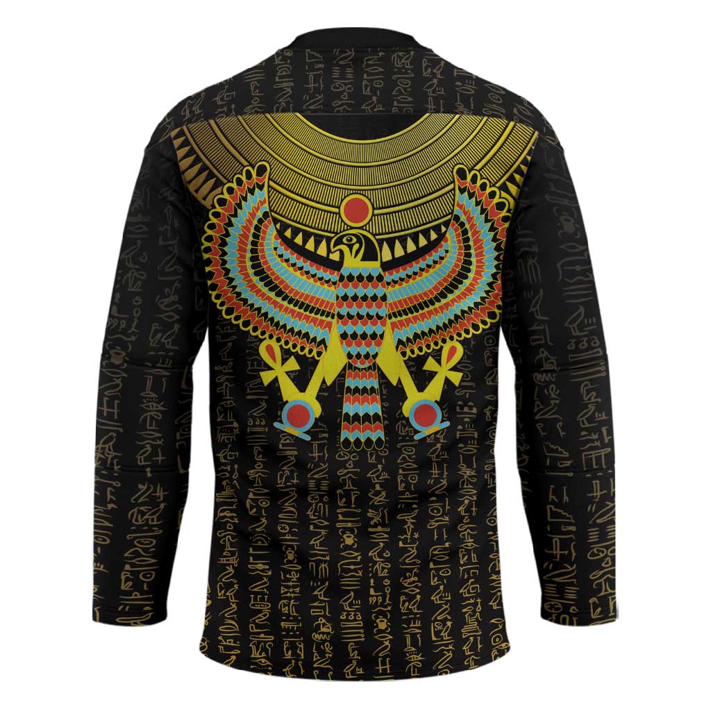 Ancient Egyptian Hockey Jersey Symbol of Horus The Falcon God
