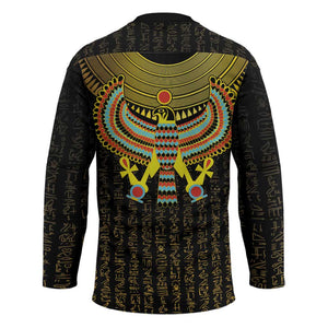 Ancient Egyptian Hockey Jersey Symbol of Horus The Falcon God