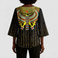 Ancient Egyptian Kimono Sleeve Blouse Symbol of Horus The Falcon God