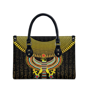 Ancient Egyptian Leather Bag Symbol of Horus The Falcon God