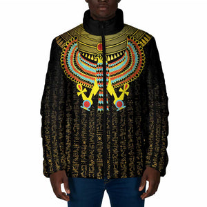 Ancient Egyptian Padded Jacket Symbol of Horus The Falcon God