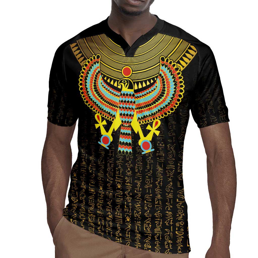 Ancient Egyptian Rugby Jersey Symbol of Horus The Falcon God