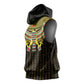 Ancient Egyptian Sleeveless Hoodie Symbol of Horus The Falcon God - African Pride
