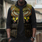 Ancient Egyptian Sleeveless Puffer Jacket Symbol of Horus The Falcon God