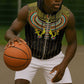 Ancient Egyptian Sleeveless Zip Hoodie Symbol of Horus The Falcon God - African Pride