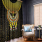 Ancient Egyptian Window Curtain Symbol of Horus The Falcon God