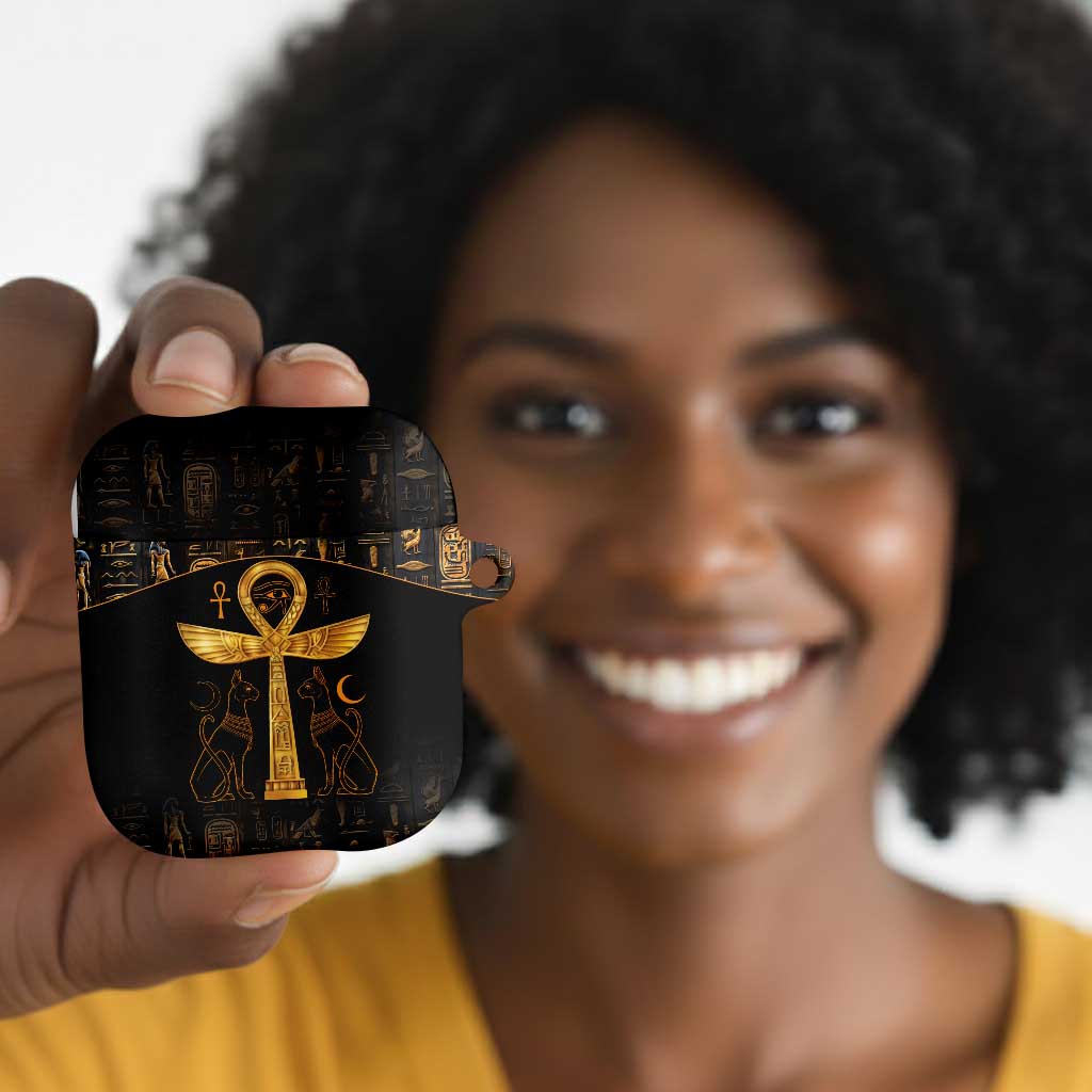 Ankh with Eye of Horus AirPods Case Ancient Egypt Culture