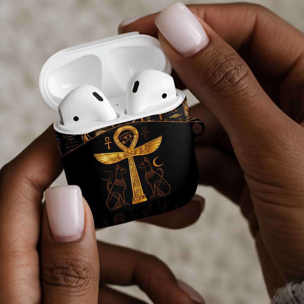 Ankh with Eye of Horus AirPods Case Ancient Egypt Culture