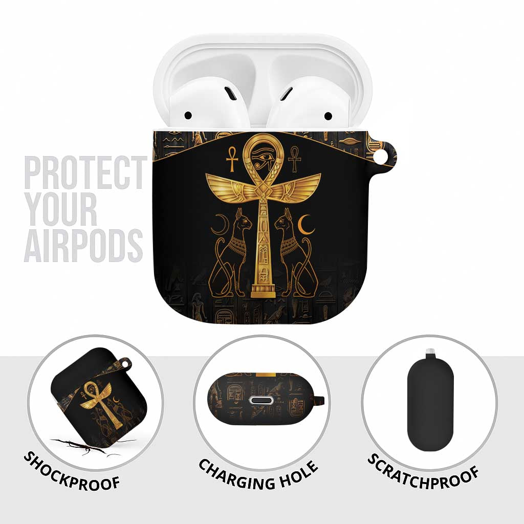 Ankh with Eye of Horus AirPods Case Ancient Egypt Culture