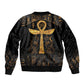 Ankh with Eye of Horus Bomber Jacket Ancient Egypt Culture