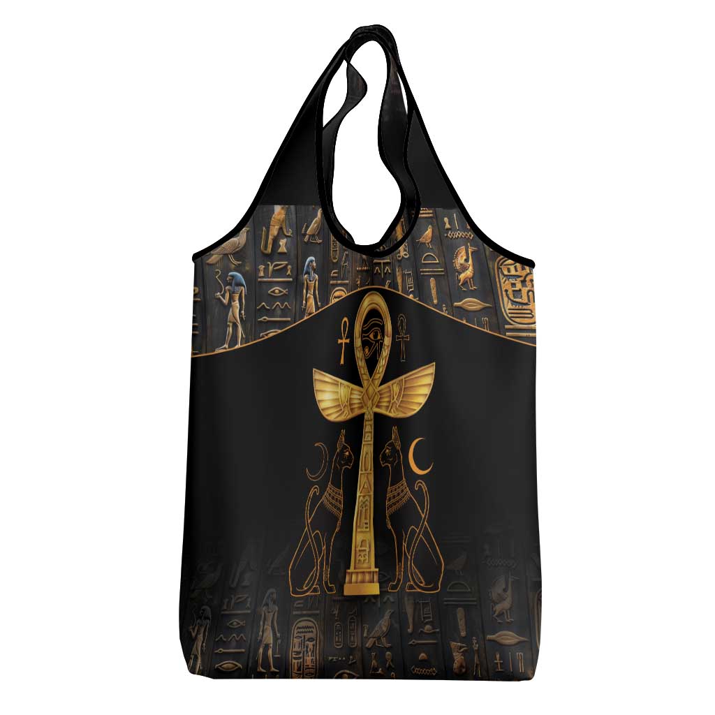 Ankh with Eye of Horus Grocery Bag Ancient Egypt Culture