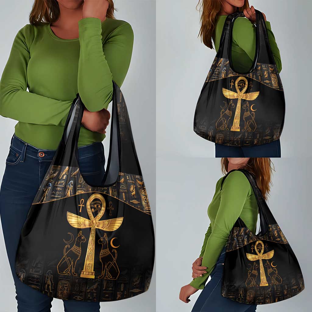 Ankh with Eye of Horus Grocery Bag Ancient Egypt Culture