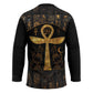 Ankh with Eye of Horus Hockey Jersey Ancient Egypt Culture