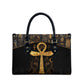 Ankh with Eye of Horus Leather Bag Ancient Egypt Culture