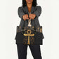 Ankh with Eye of Horus Leather Bag Ancient Egypt Culture