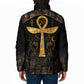 Ankh with Eye of Horus Padded Jacket Ancient Egypt Culture