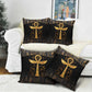 Ankh with Eye of Horus Pillow Cover Ancient Egypt Culture