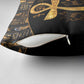 Ankh with Eye of Horus Pillow Cover Ancient Egypt Culture