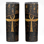 Ankh with Eye of Horus Skinny Tumbler Ancient Egypt Culture