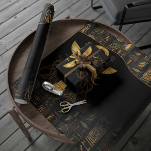 Ankh Eye of Horus Wrapping Paper Ancient Egypt Culture - African Pride