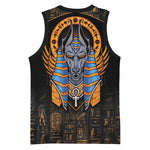 Egyptian Anubis Basketball Jersey Ancient Egypt Culture LT9