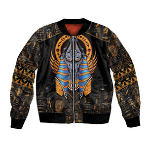 Egyptian Anubis Bomber Jacket Ancient Egypt Culture