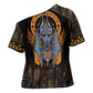 Egyptian Anubis Cross Shoulder Shirt Ancient Egypt Culture