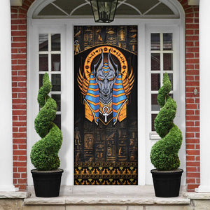 Egyptian Anubis Door Cover Ancient Egypt Culture