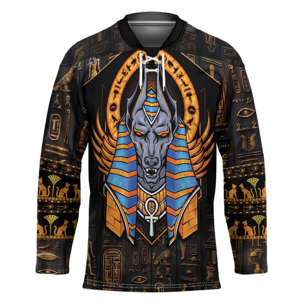 Egyptian Anubis Hockey Jersey Ancient Egypt Culture