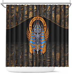 Egyptian Anubis Shower Curtain Ancient Egypt Culture