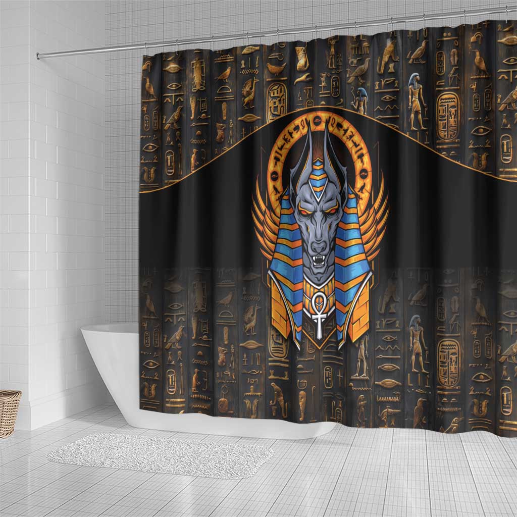 Egyptian Anubis Shower Curtain Ancient Egypt Culture