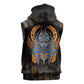 Egyptian Anubis Sleeveless Hoodie Ancient Egypt Culture - African Pride