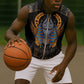 Egyptian Anubis Sleeveless Zip Hoodie Ancient Egypt Culture - African Pride
