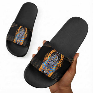 Egyptian Anubis Slide Sandals Ancient Egypt Culture