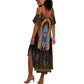 Egyptian Anubis Summer Maxi Dress Ancient Egypt Culture