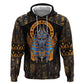 Egyptian Anubis Zip Hoodie Ancient Egypt Culture