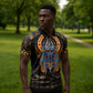 Egyptian Anubis Zipper Polo Shirt Ancient Egypt Culture