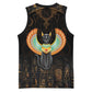 Winged Egypt Cats Basketball Jersey Ancient Egypt Culture - African Pride